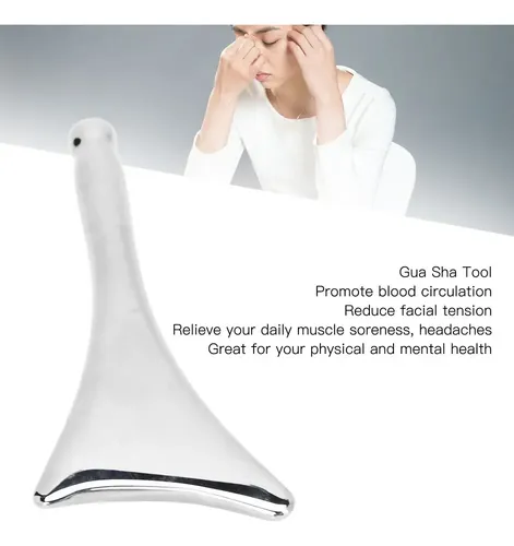T Masajeador Facial Terahertz Stone Gua Sha Tool
