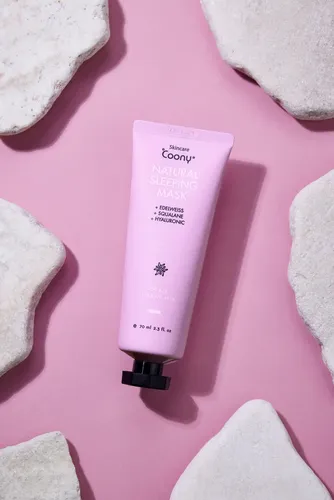 Mascara Facial Natural Nocturna Hialuronico Coony Vegano Tipo de piel Todo tipo