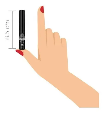 Delineador Líquido Resist Vogue 4 Ml Color Negro
