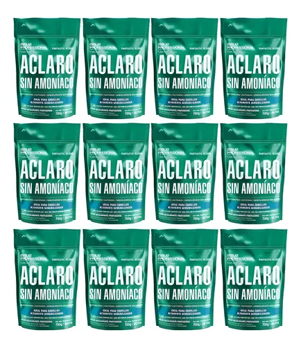 Kit Polvo Decolorante Issue Fantastic Blond Sin Amoniaco X12