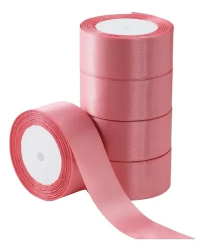 O.o 5 Rollos De Liston De Regalo De 4 Cm, Decoración De O Je