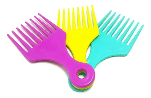 Peine Ahuecador Doble 8 Puas Eurostil Pelo 50405 X3u