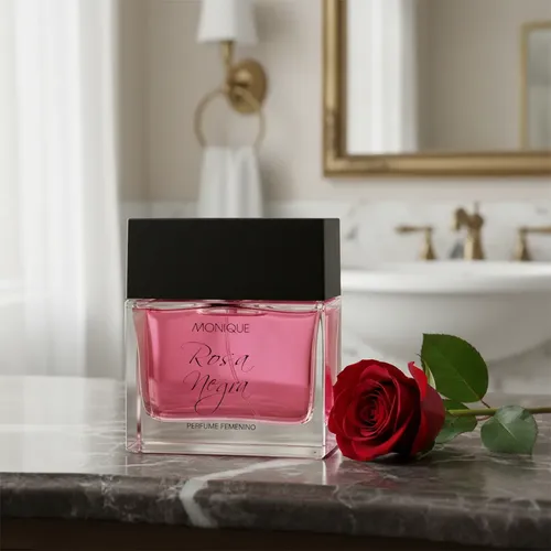 Perfume Femenino Rosa Negra 115ml Monique Ambarado Amaderado