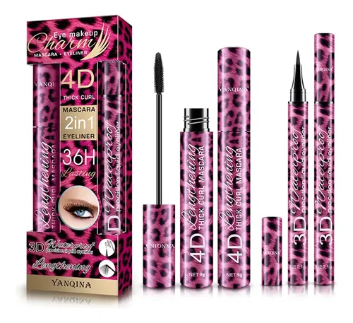 Kit De Maquillaje De Ojos: Máscara Y Delineador De Ojos, Duc
