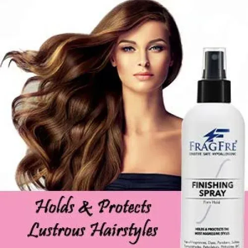 Spray Fuerte Fijador Cabello Fragfre 8 Oz Sin Fragancia