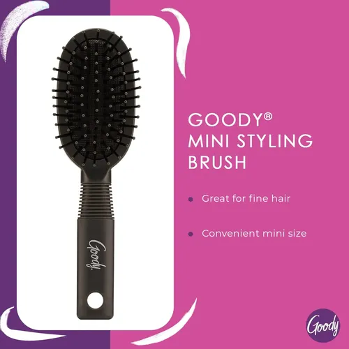 Cepillo Para El Cabello Goody Mini Cushion Ovalado Para Viaj