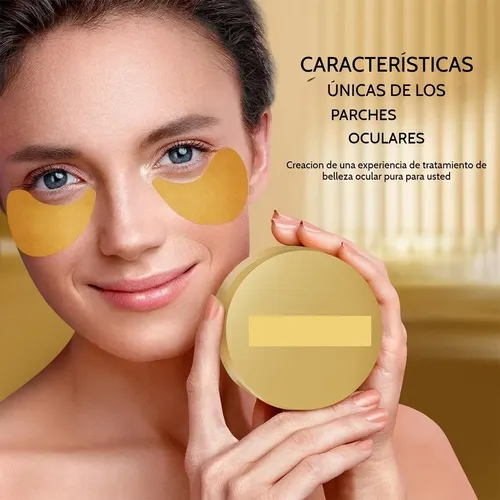 /parche De Colágeno Para Máscara Ocular Ojeras 24k, 3 Unidad