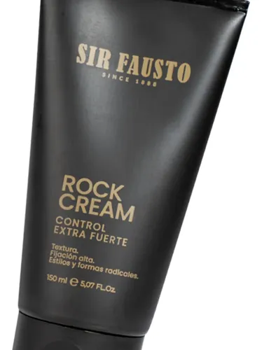Sir Fausto Rock Cream Control Extra Fuerte Fijación 150ml 6c