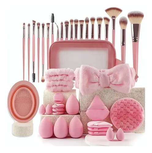 ~ Set De Herramientas Auxiliares De Maquillaje Profesional D