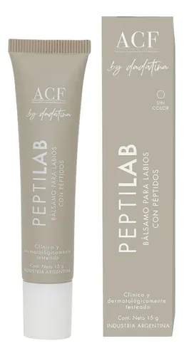 Acf By Dadatina Peptilab Bálsamo Labial Con Péptidos 15gr