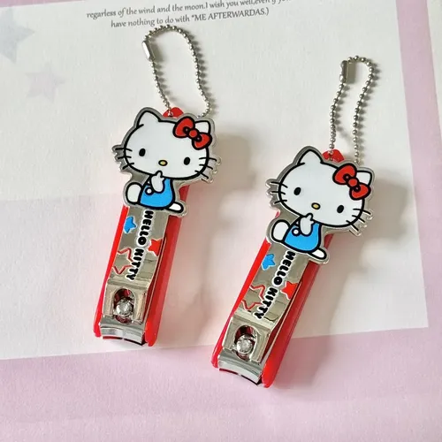 Cortauñas Antisalpicaduras Hello Kitty Para Mujer