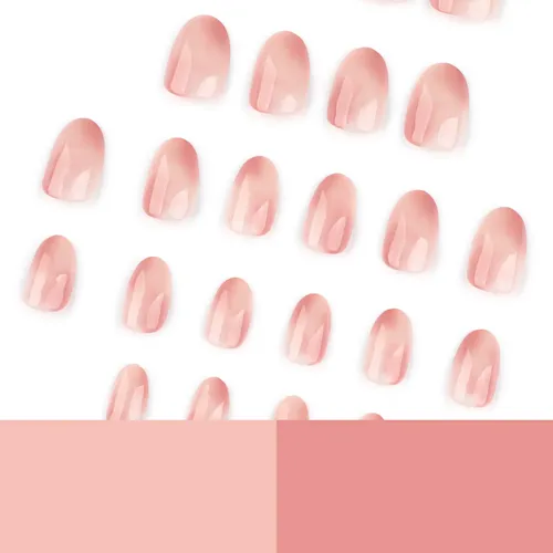 Xw. Aflorish- Blush Ombre Rosa Lunares Corto