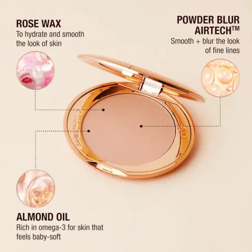 Polvo Compacto Charlotte Tilbury Airbrush Fawless Finish 8gr