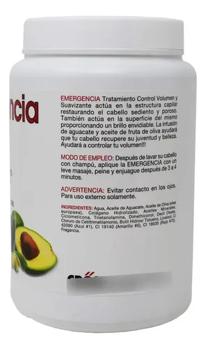 Mascarilla Para Cabello Emergencia Toque Mágico Control De V