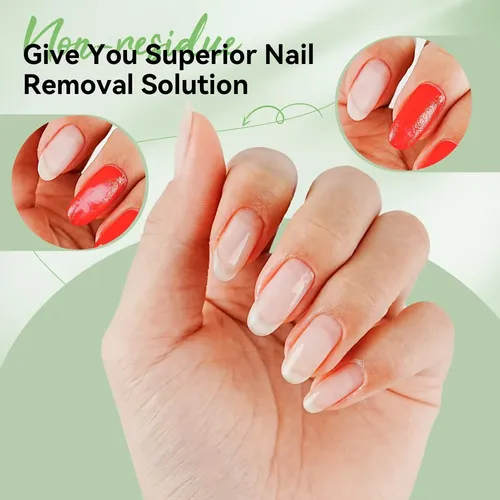 Removedor De Uñas Sin Acetona Jodsone 6.09 Fl Oz (con