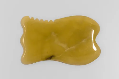 Piedra Gua Sha Tulip Facial Y Corporal Piedra Onix Marmol