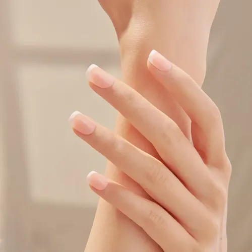 Uñas Kiss Impress Francesitas Instantáneas Classic French