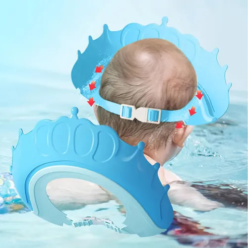 Gorro De Ducha Para Bebé, Protectores De Oídos, Gorro De