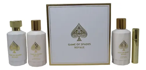 Perfume Jo Milano Set Royale Game Of Spades Floral Dama 4 Piezas 100ml
