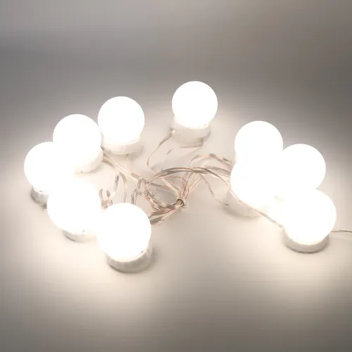 El Kit De Luces Led Para Espejos Se Adhiere A 3 Temperaturas