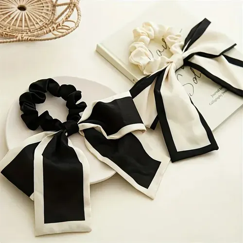 2 Elegantes Lazos Para El Pelo, Accesorio De Verano Para Muj