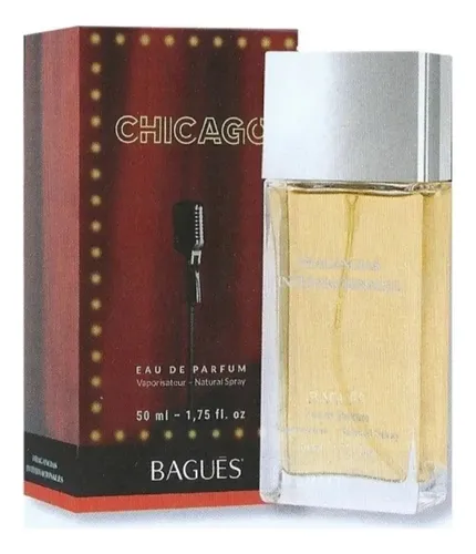 Perfume Floral Mujer Bagués Chicago Eau De Parfum Vegano 50ml