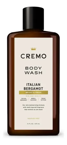 Gel De Baño Cremo Para Hombre, Bergamota Italiana, 16 Onzas