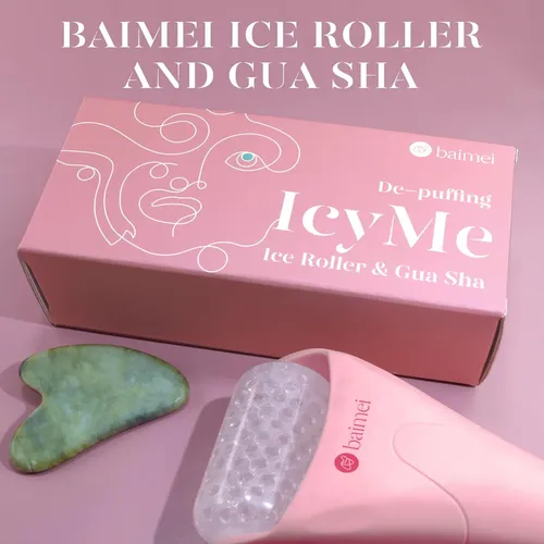 Herramientas Faciales Baimei Rodillo De Hielo De Crioterapia