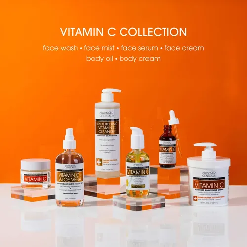 Crema Corporal Advanced Clinicals Vitamina C 532ml 2 Unidade