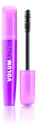 Máscara para Pestañas Revlon Volumazing Color Blackest Black