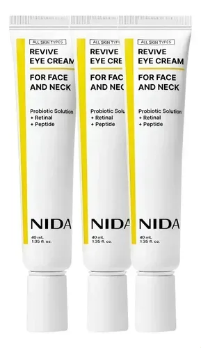 *(sz Crema De Ojos Zz Nida Revive Para Rostro Y Cuello (40 X