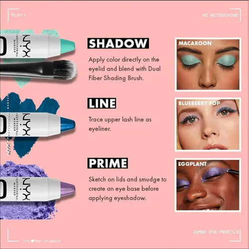 Lápiz Jumbo Nyx 604 Milk 3u