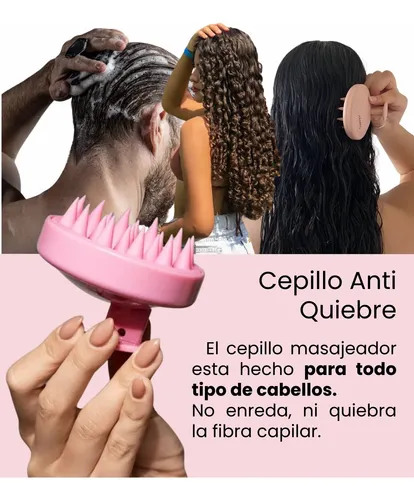 Biotina Capilar X1 Litro, Cepillo Masajeador Anti-quiebre