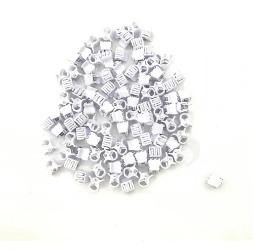 Pack 100 Hebillas Broches Mini Para El Pelo Colores Bavasa
