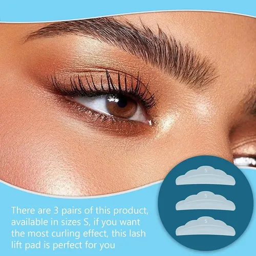 Libeauty Lash Lift Kit 6 Pcs Sss Reusable Shields Con