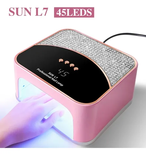 Lámpara Uv Led 268w Para Uñas Con Sensor Y 4 Tiempos