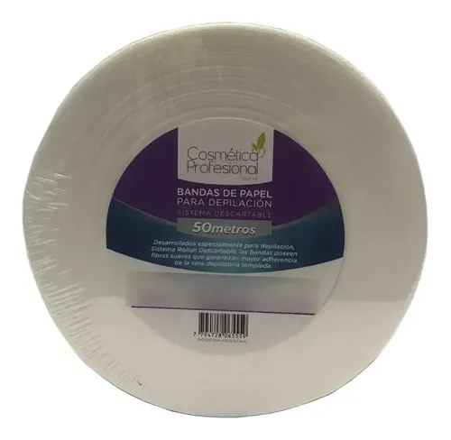 Rollo Bandas Cosmetica Profesional 50m Pack X8 Un- Sucerita