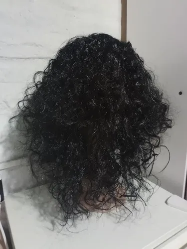 Peluca Disfraz Negra Tipo 80 Rocker Kiss By La Parti Wigs!