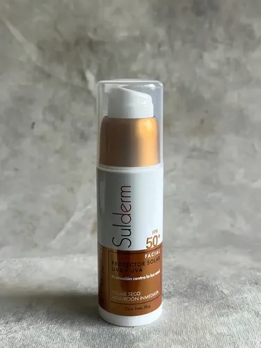 Protector Solar Facial Sulderm Sin Color Fps50 50gr