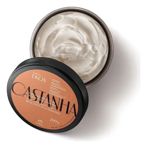 Manteca Antiresequedad Corporal Castaña Ekos Natura 200g