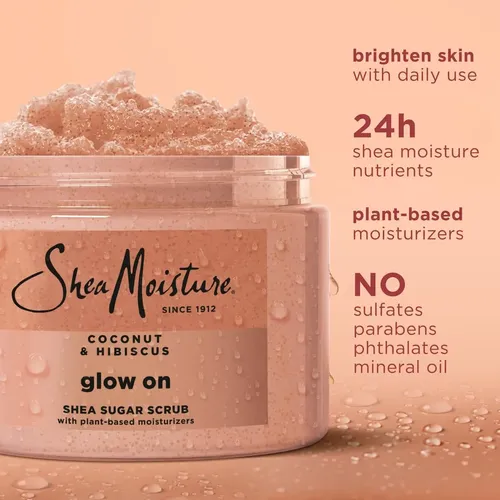 Exfoliante Corporal Shea Moisture Coco Hibisco 355ml