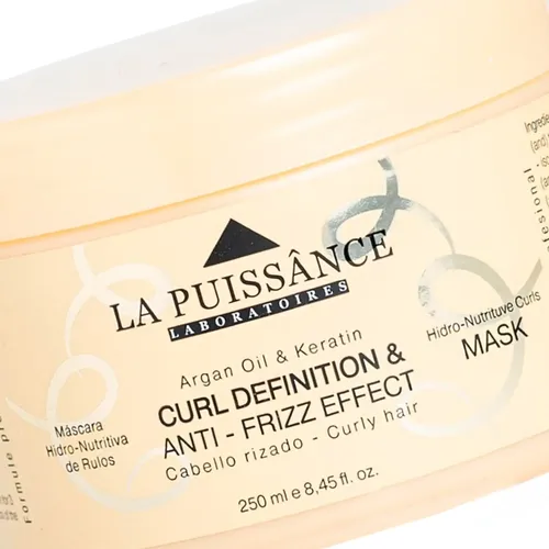La Puissance Máscara Nutritiva Rulos Antifrizz 250ml Local