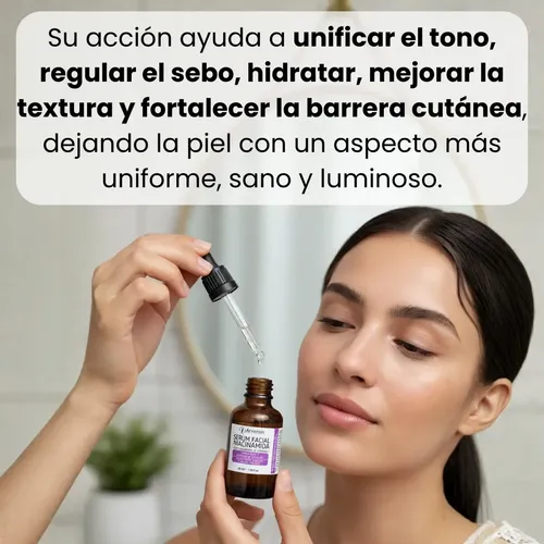 Sérum Facial Niacinamida Arvensis Control Sebo Poro B3 Full
