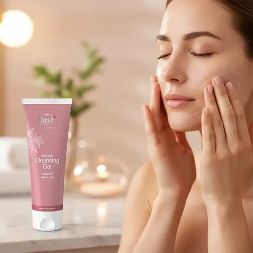 Gel Limpiador Facial Vital Just 100g – Marca Just
