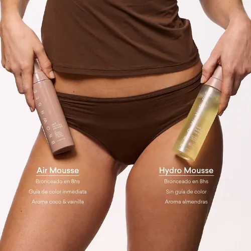 Autobronceante Air Mousse Con Guia De Color 150 Ml Brown Bee