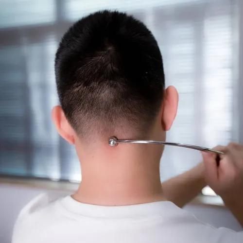 Herramienta De Masaje De Acero Inoxidable Gua Sha Tool Stick