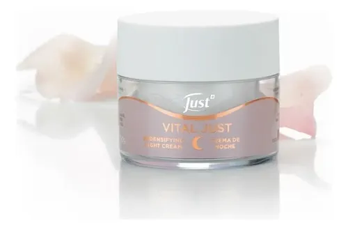 Crema Antiarrugas de Noche Just Vital Just Rostro Hipoalergénica Sin Parabenos