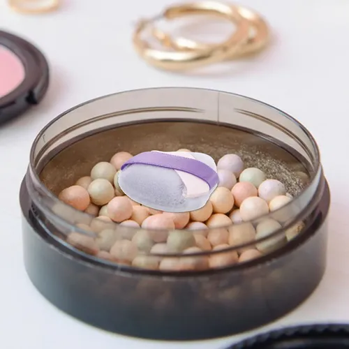 Fijación De Polvos Sueltos Makeup Puff Powder