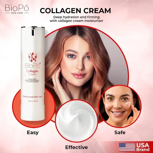 Crema Reafirmante De Colágeno Biopo 50 Ml