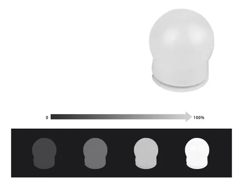 Linxu 2 Luces Led Táctiles Regulables Por Usb For Espejo De